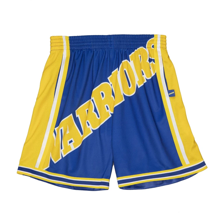 NBA Blown Out Fashion Shorts Golden State Warriors Shorts