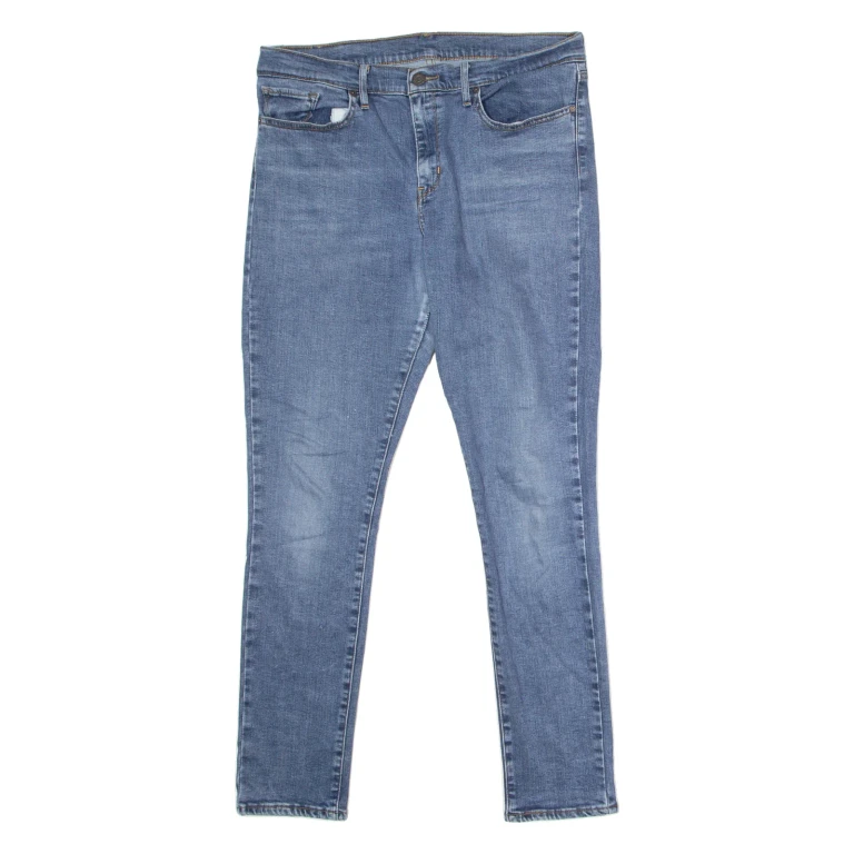 LEVI'S Womens Jeans Blue Regular Skinny Stone Wash W31 L30