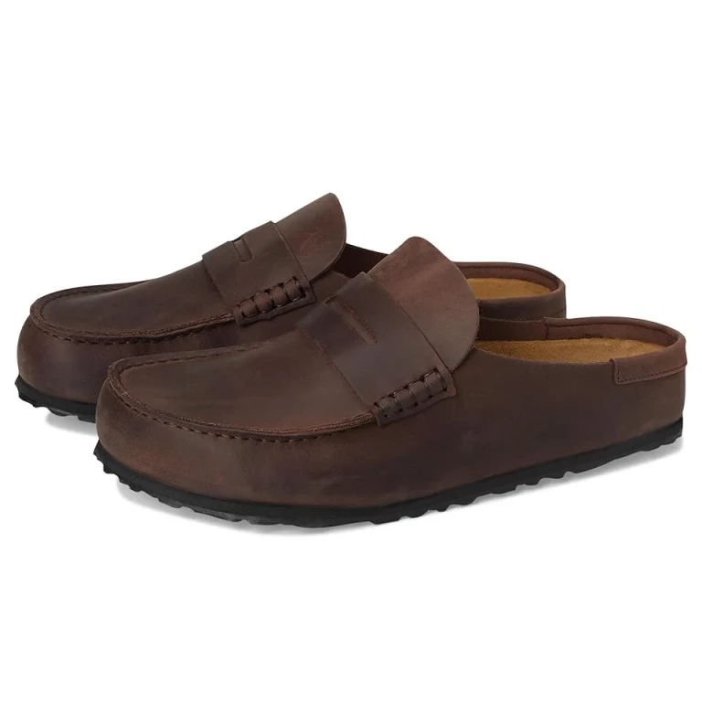 Unisex Naples Wrapped Natural Leather Habana