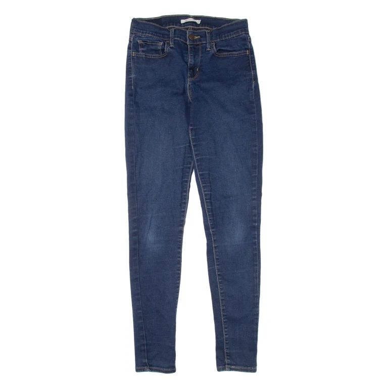 LEVI'S 710 Womens Jeans Blue Slim Skinny W24 L32