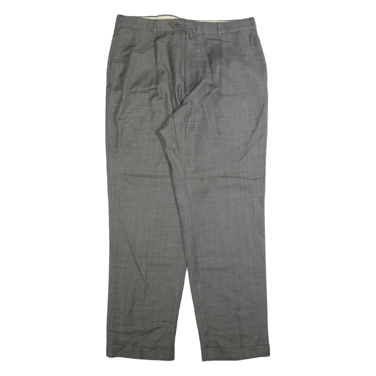 TOMMY HILFIGER Chino Mens Trousers Grey Regular Straight W35 L32