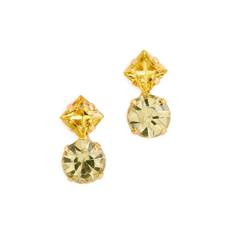 Gavin Earrings Citrine Multi One Size