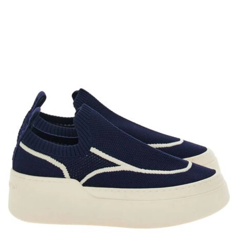 Diana Technical Knit Slip-On Platform Sneakers, Size 7