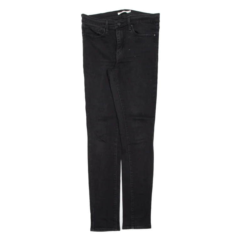LEVI'S Womens Jeans Black Slim Skinny W30 L32