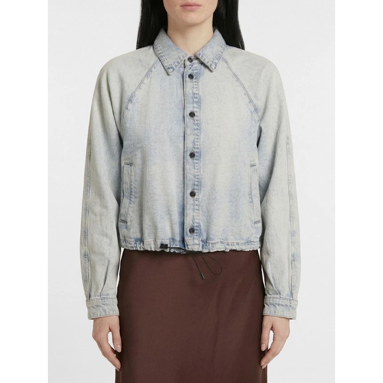 Jacket Woman color Denim (HEW06100DF188L0933)