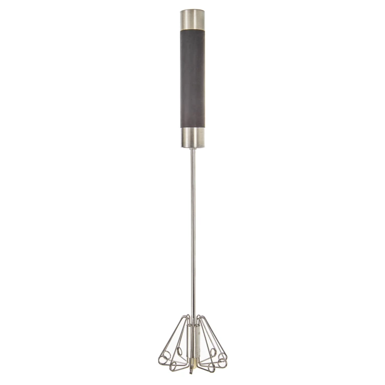 Essentials 18/10 Stainless Steel 12" Miracle Whisk, Black