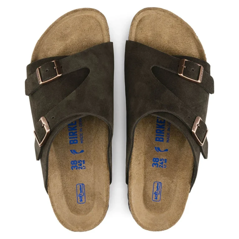 Unisex Zurich Bs Suede Leather SF mocha