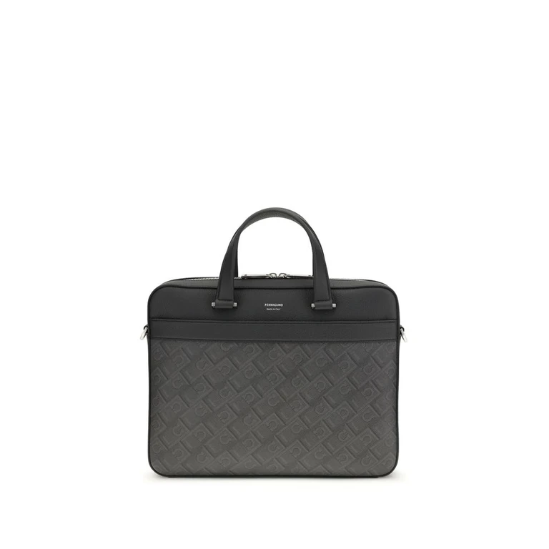 FERRAGAMO Monogram Work Bag Male UNI