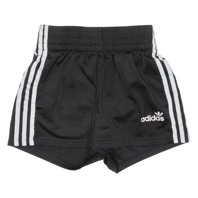 ADIDAS Womens Sports Shorts Black UK 4 W21