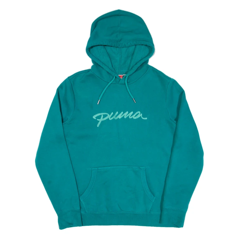 PUMA Womens Blue Hoodie UK 14