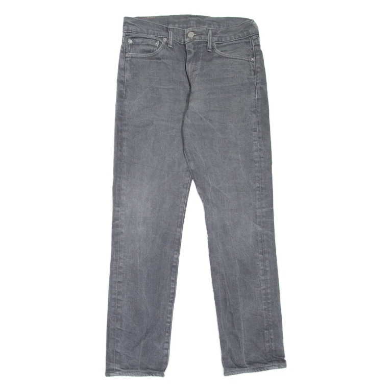 LEVI'S 511 Jeans Mens Grey Slim Straight W30 L29