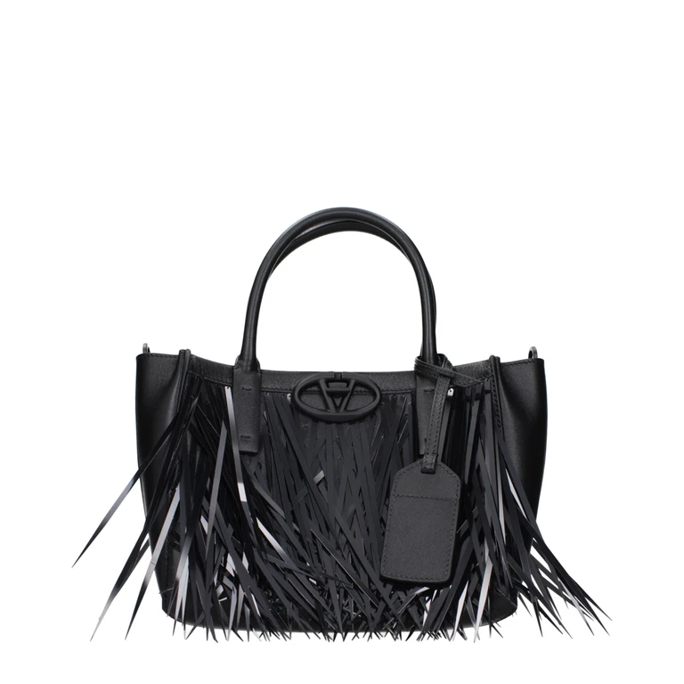 Valentino Garavani Black Leather Handbag Bag - Women