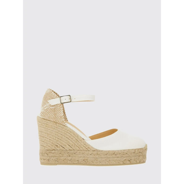 Carina High-Wedge Canvas Platform Espadrilles with Ankle Tie (020975200)