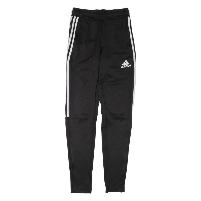 ADIDAS Prime Green Mens Track Pants Black Tapered XS W22 L30