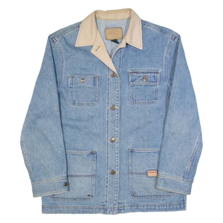 LAUREN RALPH LAUREN Womens Chore Jacket Blue M