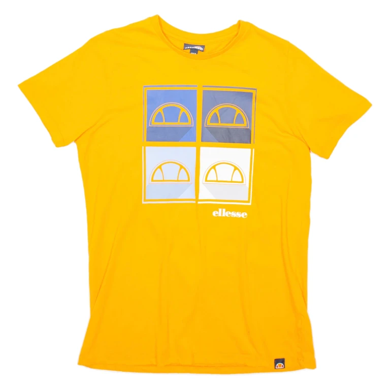 ELLESSE Boys T-Shirt Orange 13-14Y