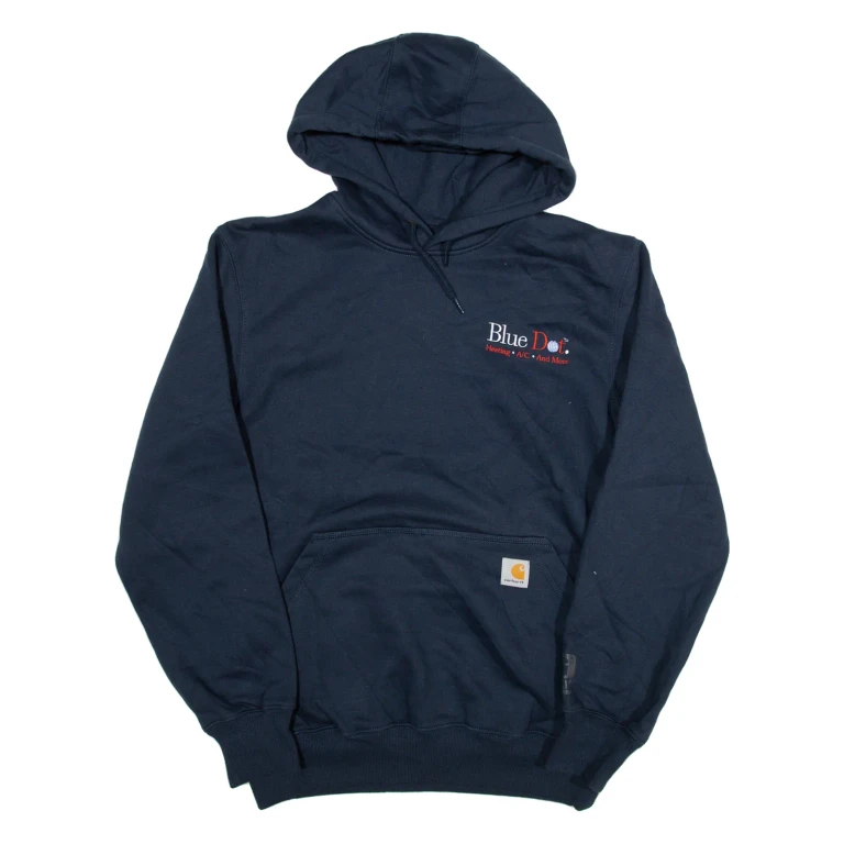 CARHARTT Original Fit Mens Blue Hoodie S