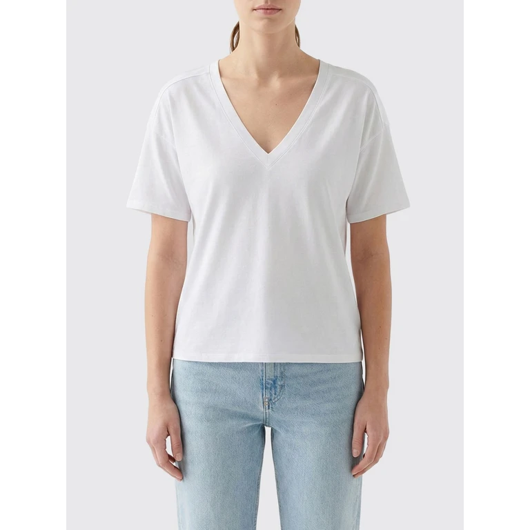 LOULOU DE SAISON T-Shirt Woman color White (FAAALDSWHITE)