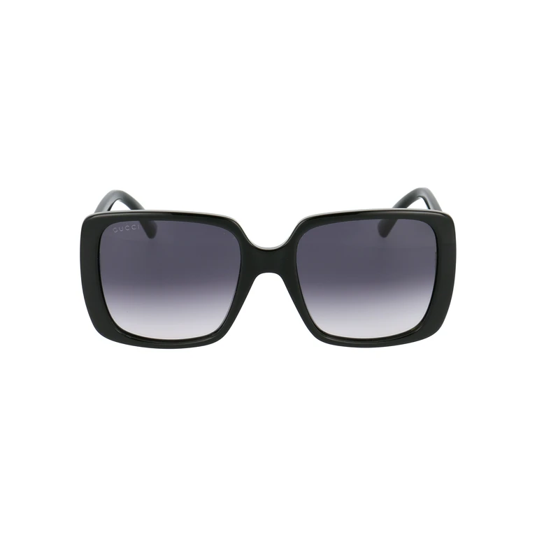 Gucci 001 Black Grey Acetate Sunglasses - Women