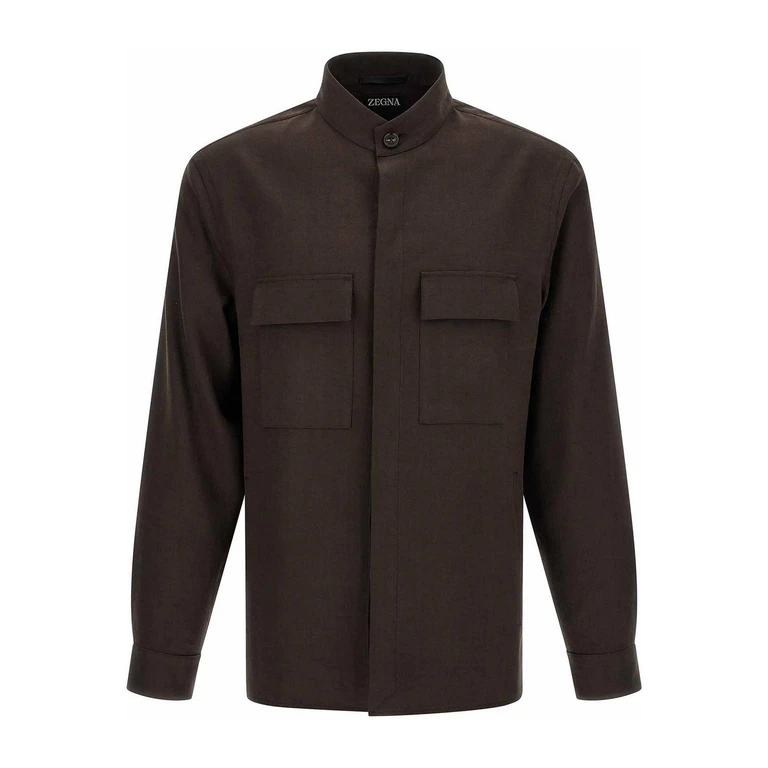 Zegna Blouse - Marron (UHV71A3SOT54202)