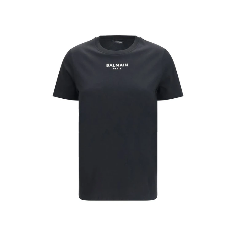 Black Cotton T-Shirt - Women