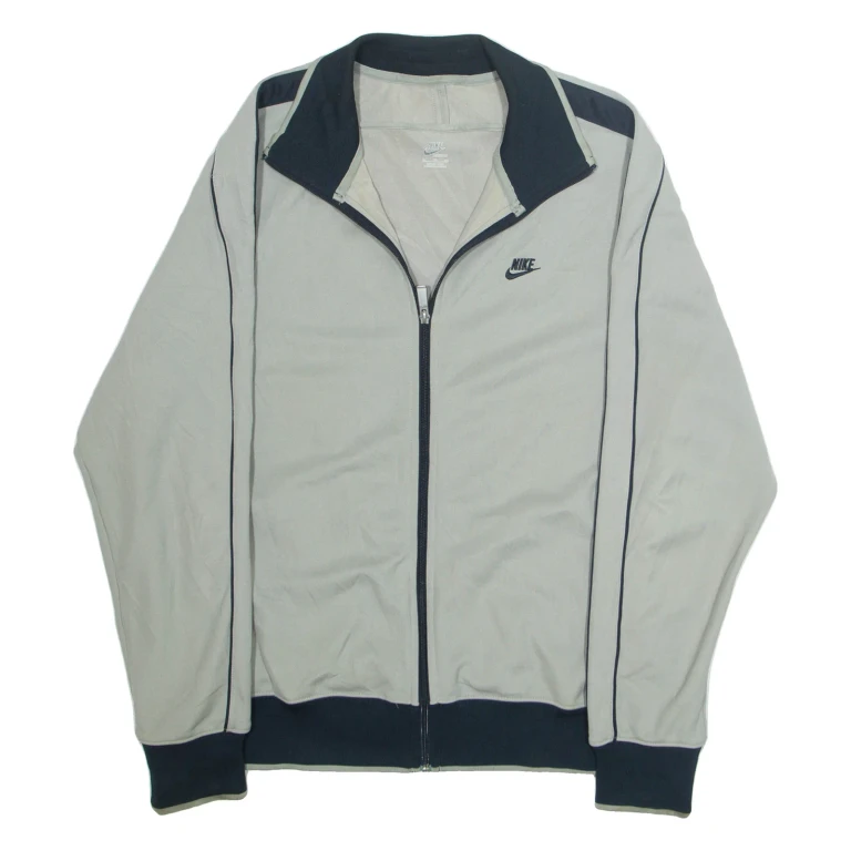 NIKE Mens Track Jacket Grey XL