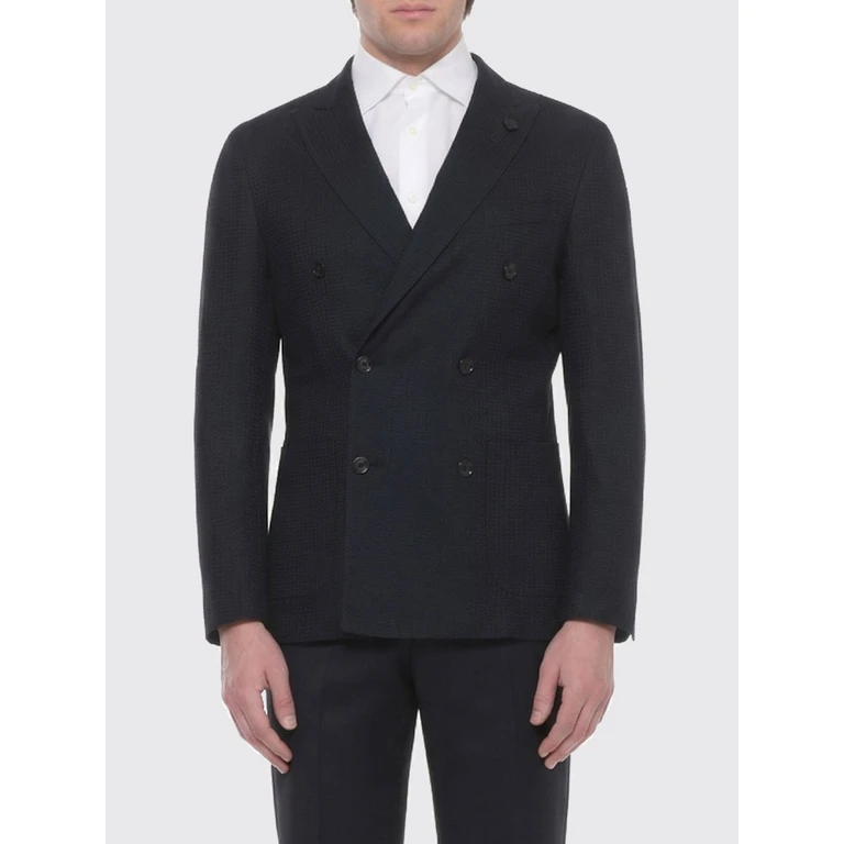 Jacket Men color Blue (JDLKJ9Q87PALK66040850)