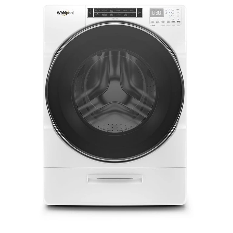 5.0 cu. ft. Front Load Washer with Load & Go in White, XL Dispenser WFW8620HW