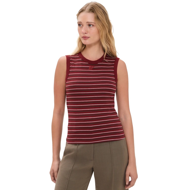 BAUM UND PFERDGARTEN Jolen Tank Syrah Red Stripe XS