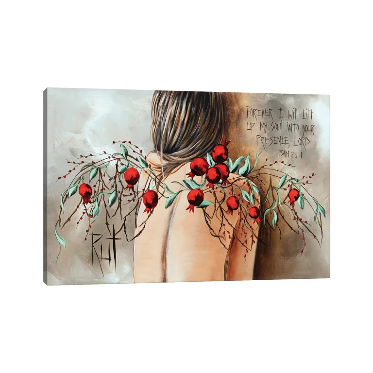 Forever I Will Lift by Ruth's Angels - Canvas Gallery Wrap