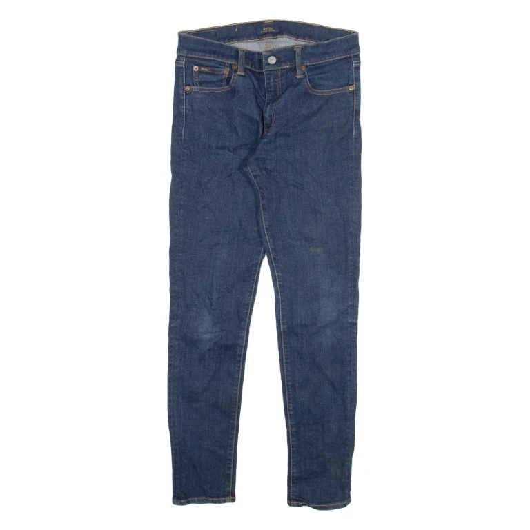 POLO RALPH LAUREN Womens Jeans Blue Slim Skinny W28 L29