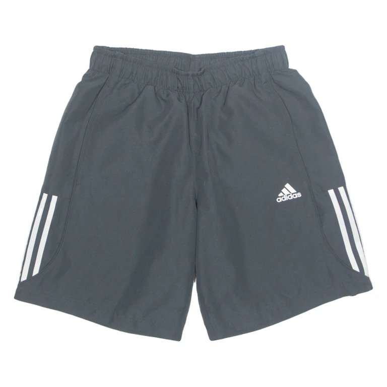ADIDAS Mesh Lined Mens Swimming Shorts Blue Relaxed S W7
