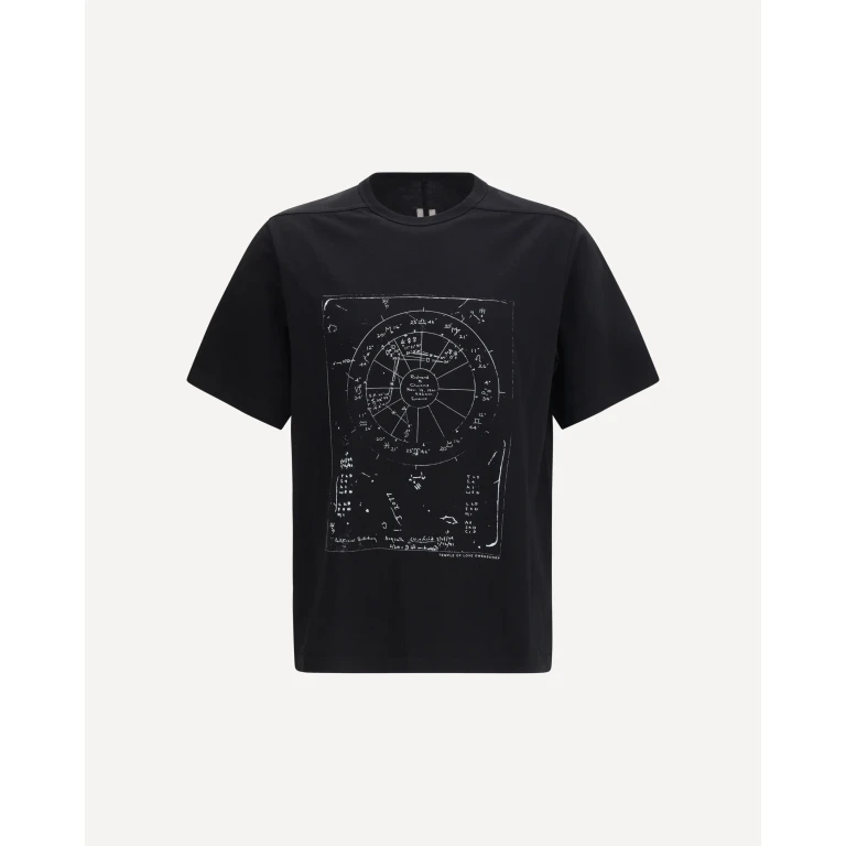 RICK OWENS Brad T-Shirt in cotton jersey Male M