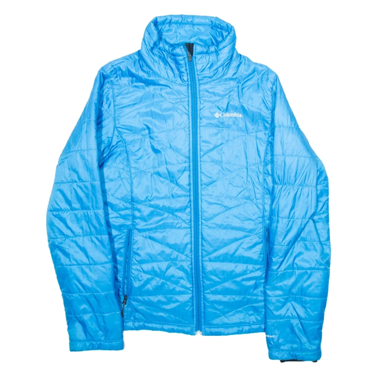 COLUMBIA Mens Puffer Coat Blue M
