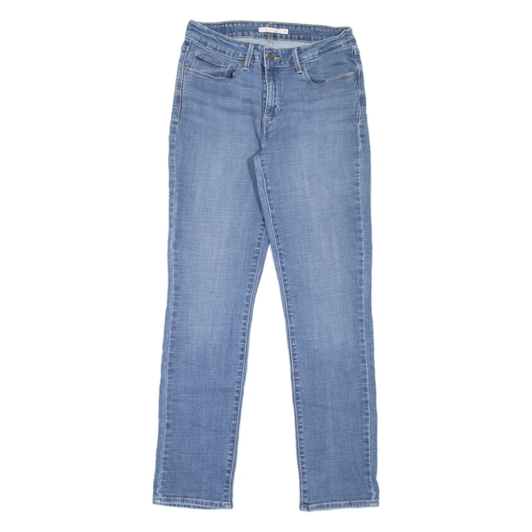 LEVI'S Mid Rise Womens Jeans Blue Slim Skinny W27 L29