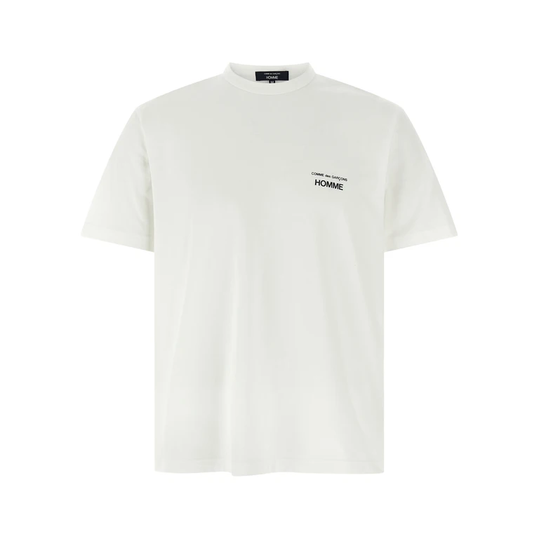 Comme des Garçons White Cotton T-Shirt - Men