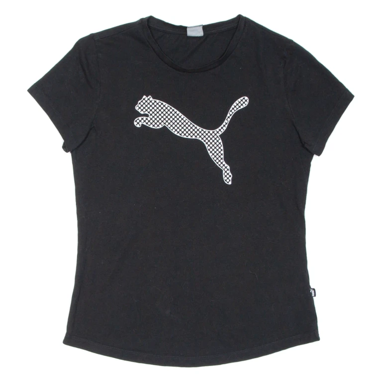 PUMA Womens T-Shirt Black M