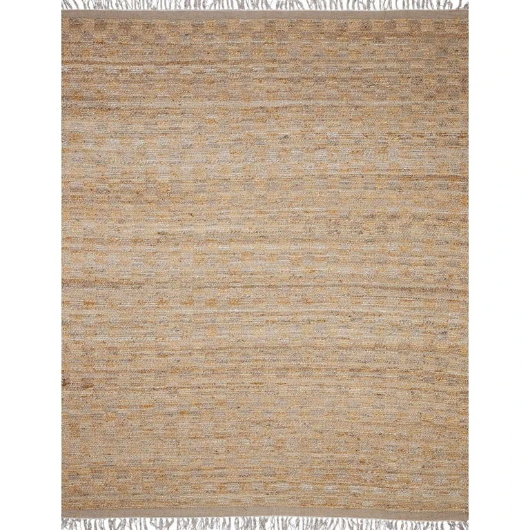 Lonut Checkered Jute Area Rug - Clearance