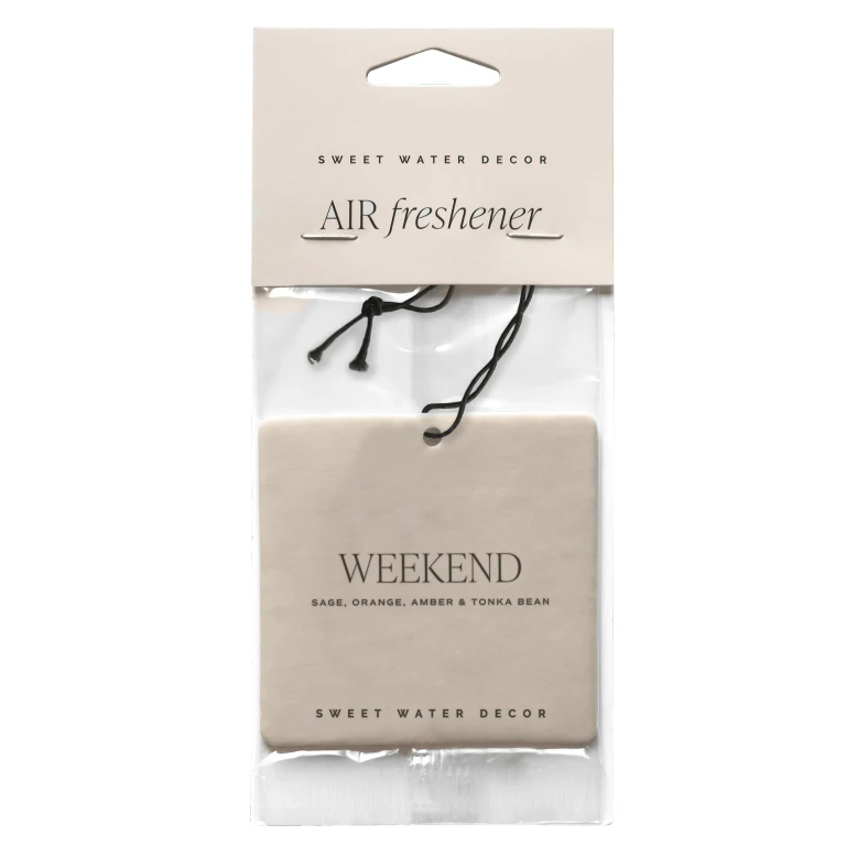 Weekend Hanging Air Freshener