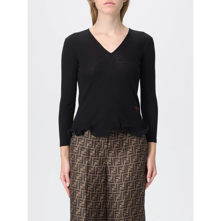 FENDI Sweater Woman color Black (FS9741AVFEF0GME)