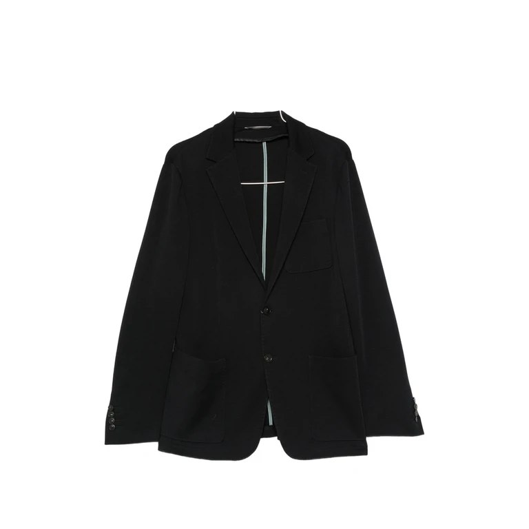 Single-breasted Notched-lapel Blazer