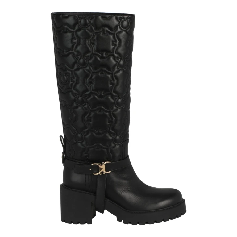 Shiran Knee-High Leather Boot