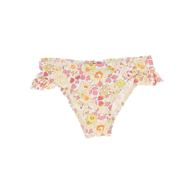 PESCIOLINO ROSSO Floral Lycra beachwear bottom Kids 3Y