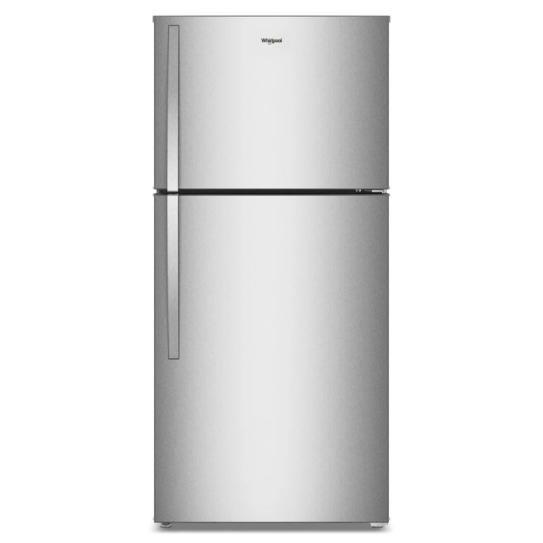 29.5 in. Wide Top Freezer Refrigerator with Total Coverage Cooling in Black 19.2 Cu. Ft. WRTX7419SB