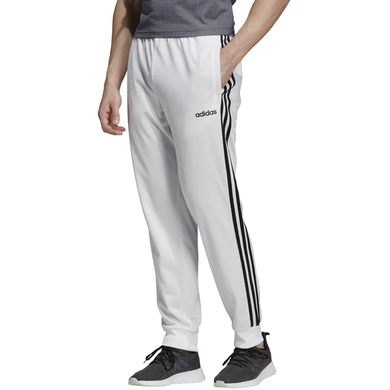 Men's Essentials 3-Stripes Tapered Tricot Pants