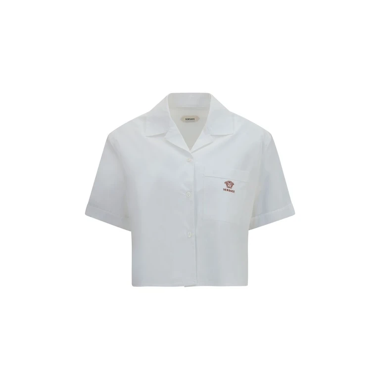 Versace White Cotton Dress Shirt - Women