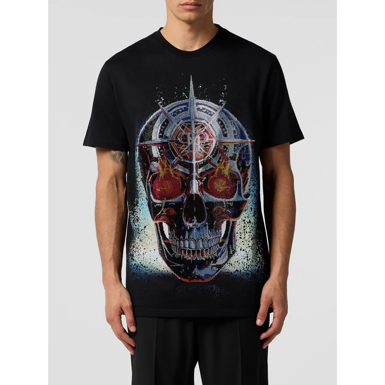 T-Shirt Men color Black (SAFCMTK8873PJY002N02)