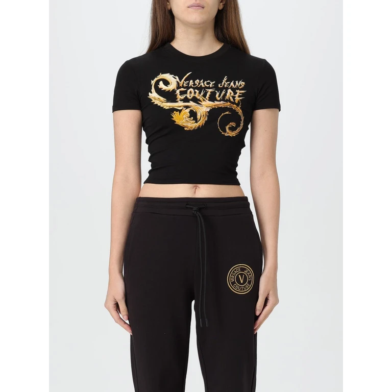 T-Shirt Woman color Black 1 (77HAHC00CJ02CG89)
