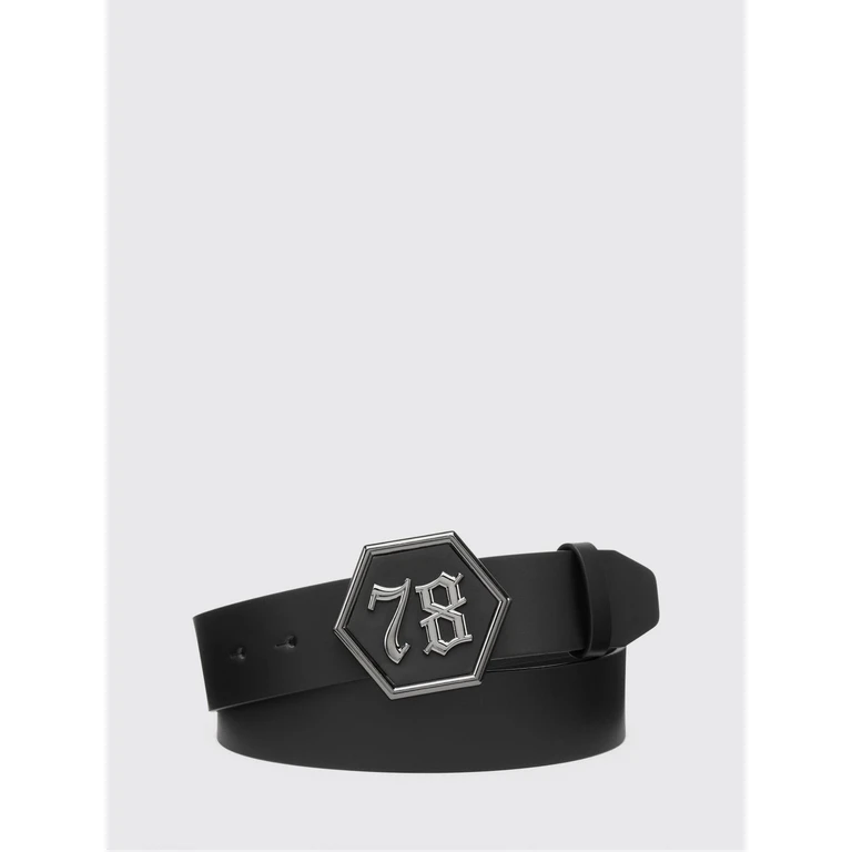 Adjustable Smooth Leather Belt with Metal Buckle (FAAAMVA0702PLE010N0292)