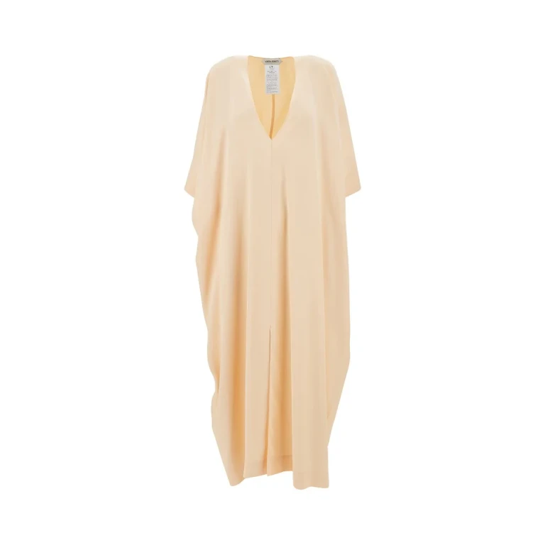 ALBERTA FERRETTI Viscose long kaftan dress Woman S